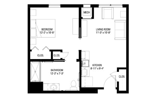 Resident room