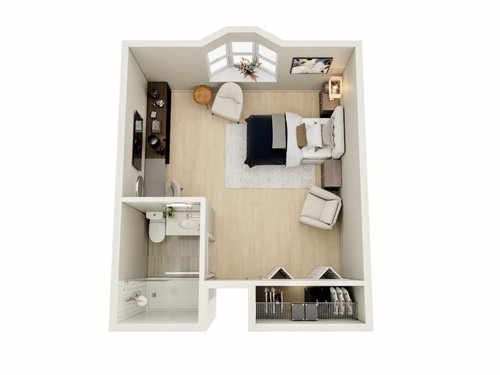 Resident room
