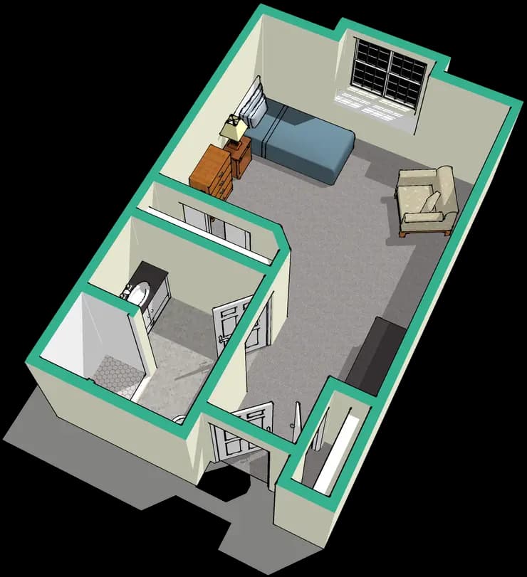 Resident room