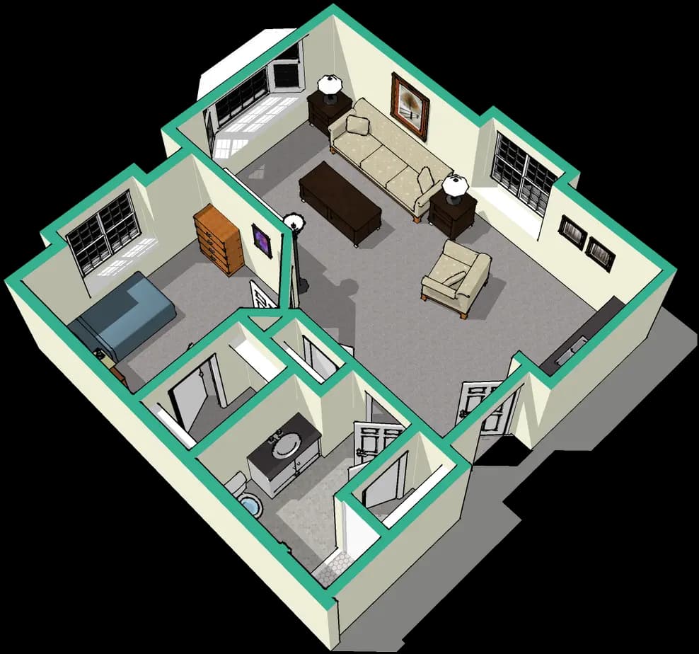 Resident room