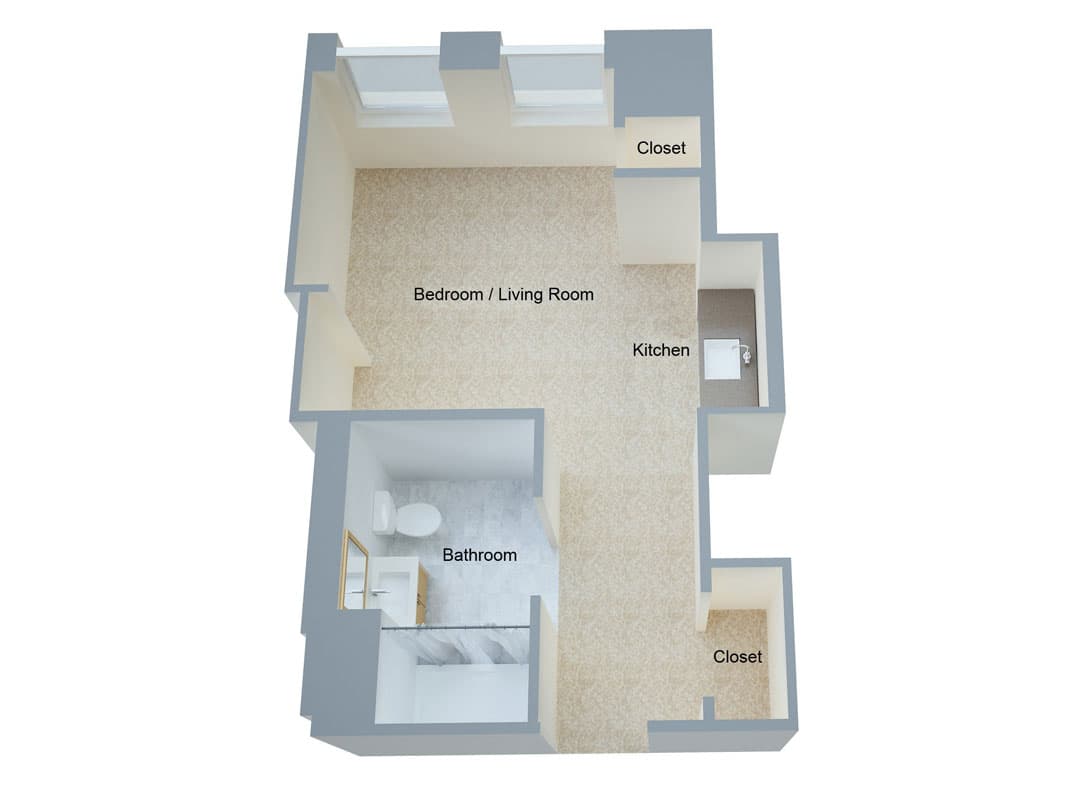 Resident room