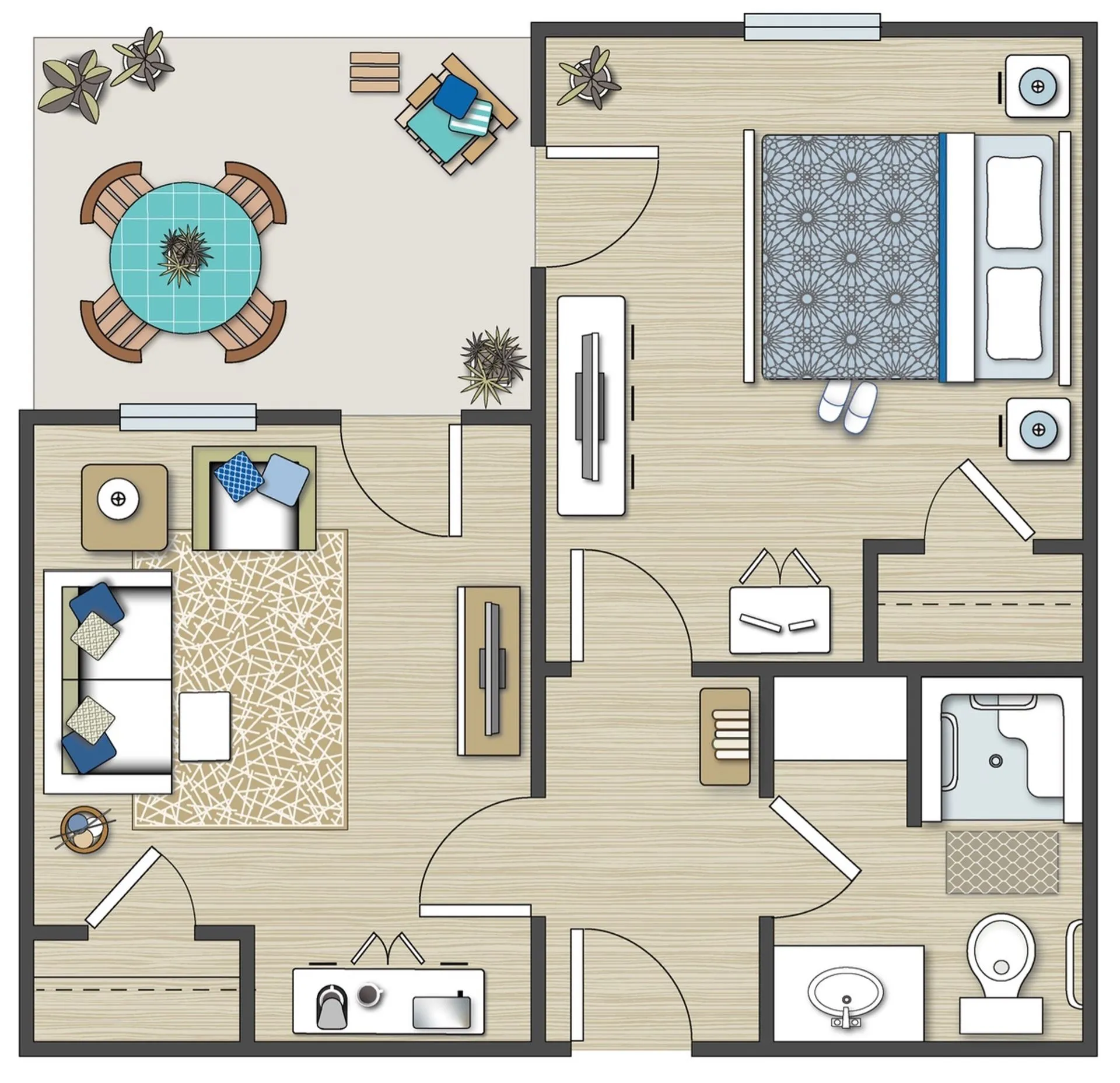 Resident room