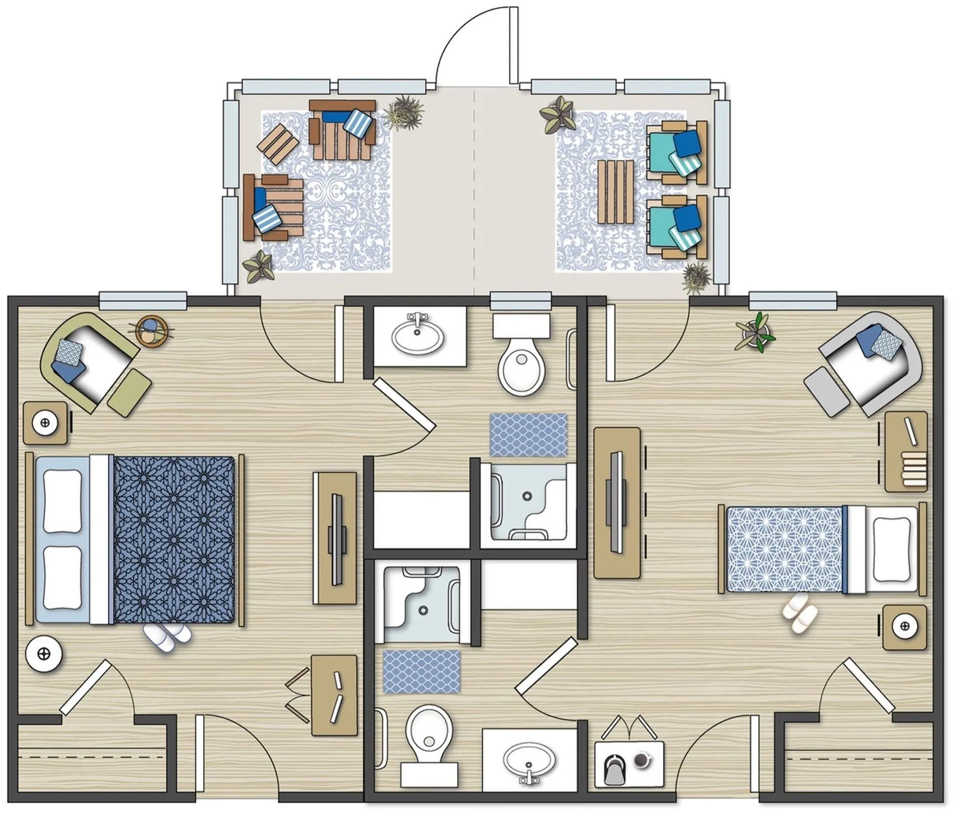Resident room