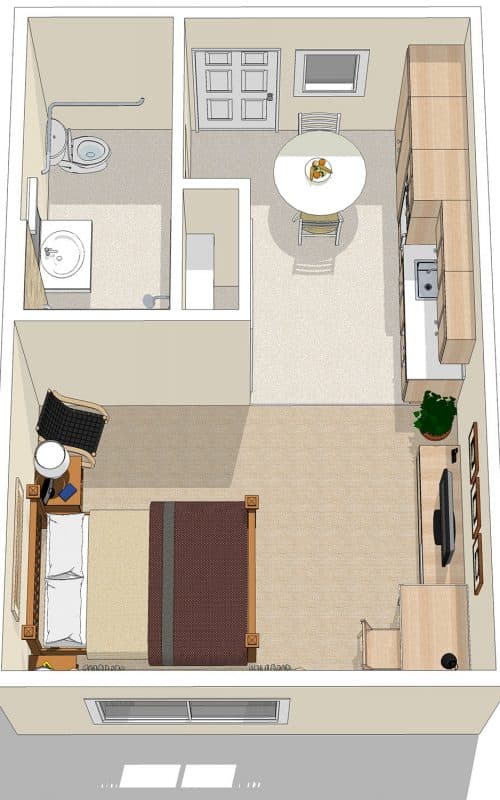 Resident room