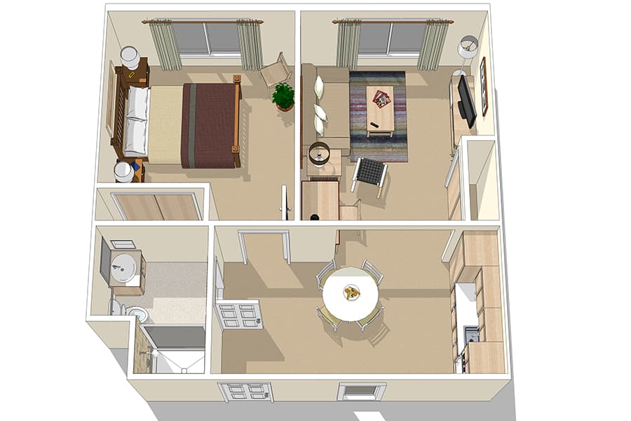 Resident room