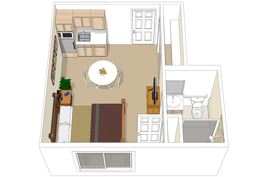 Resident room