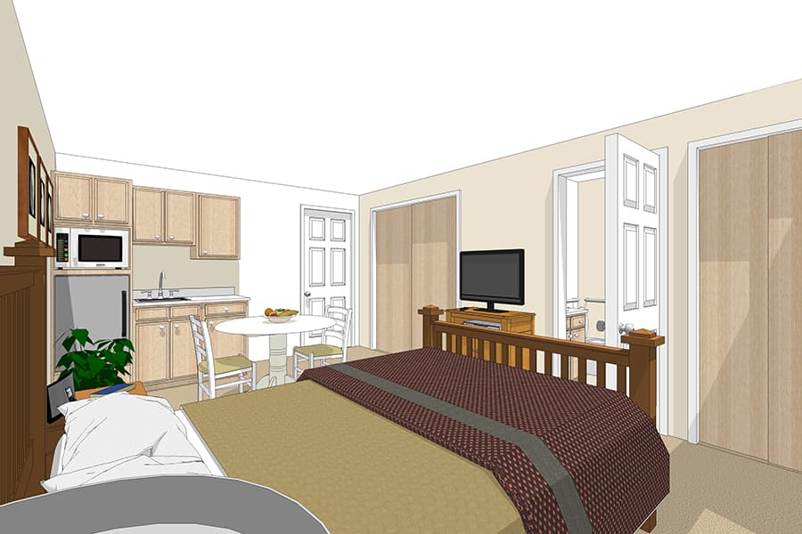 Resident room