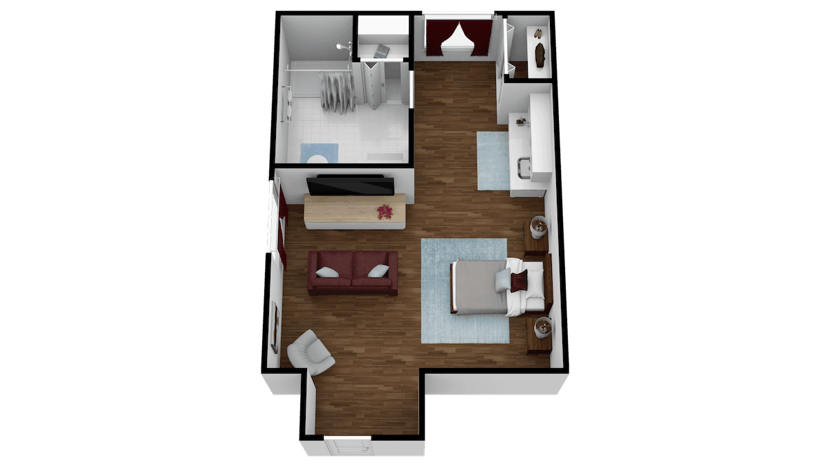 Studio Layout for Curavistas Highline