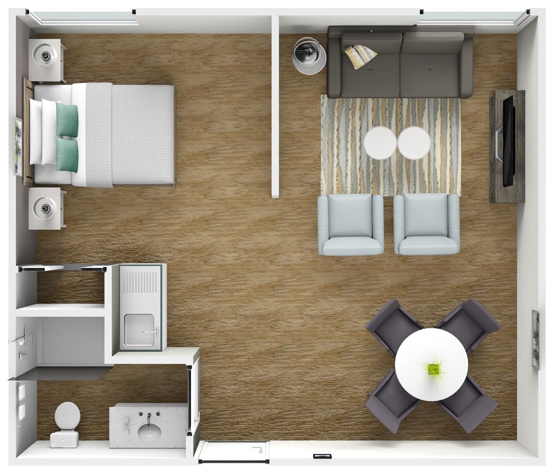 Resident room