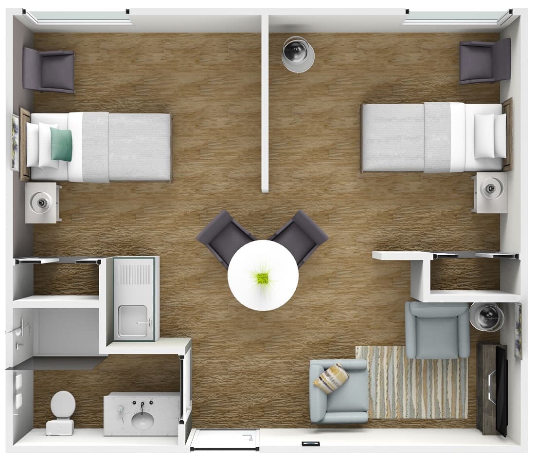 Resident room