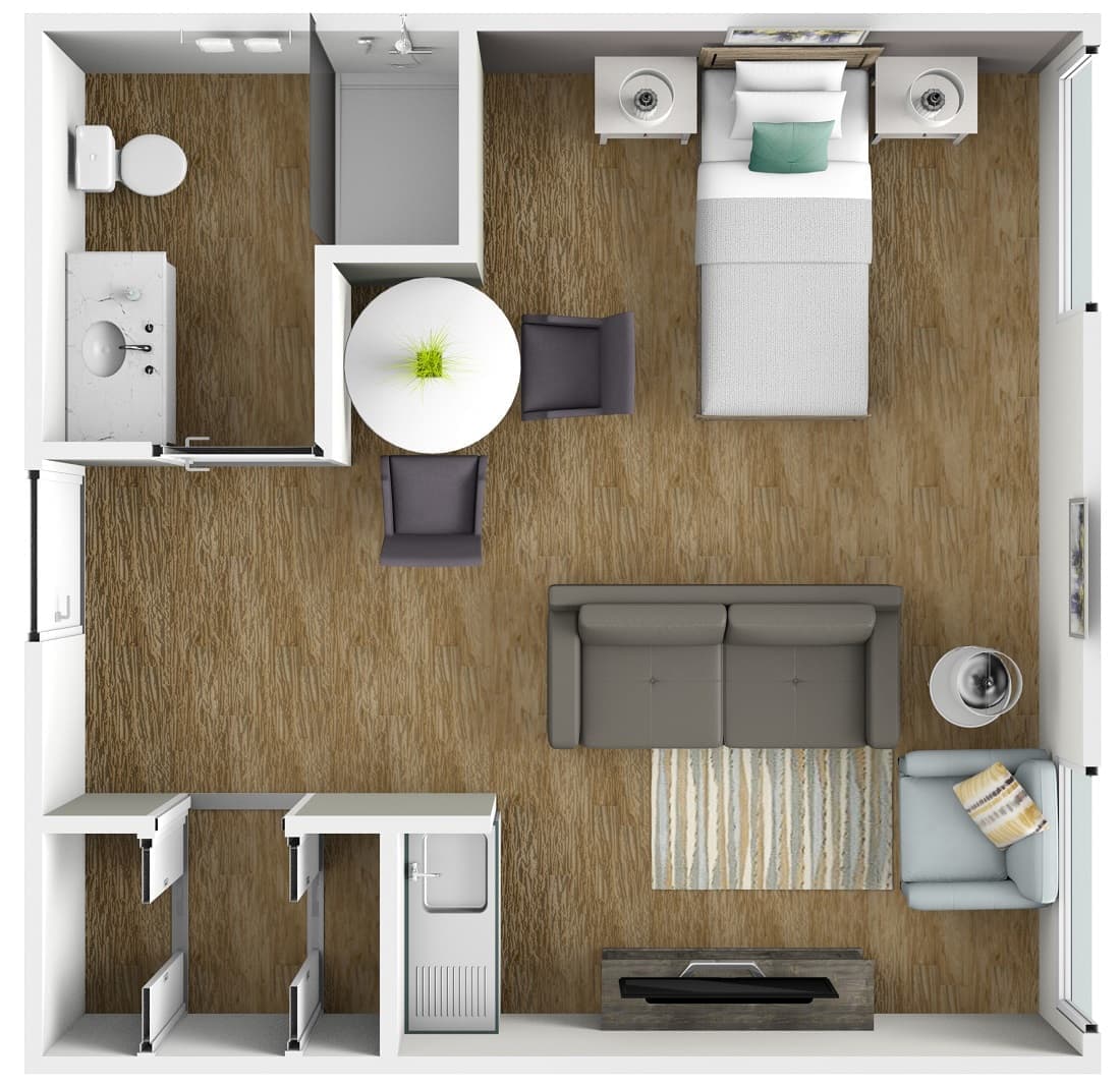 Resident room