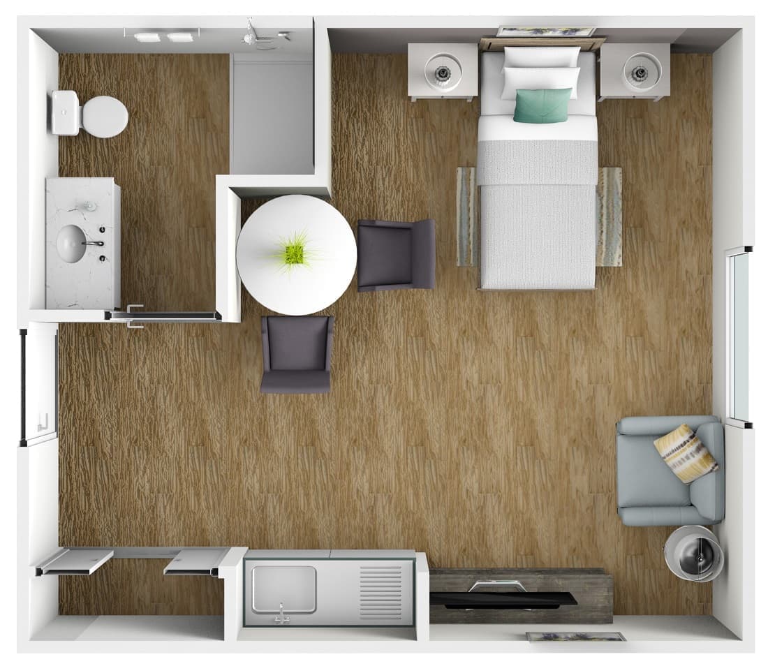 Resident room