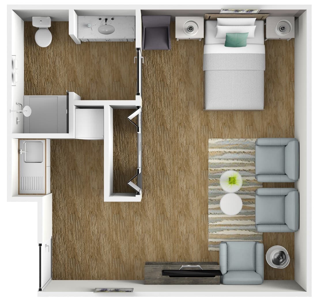 Resident room