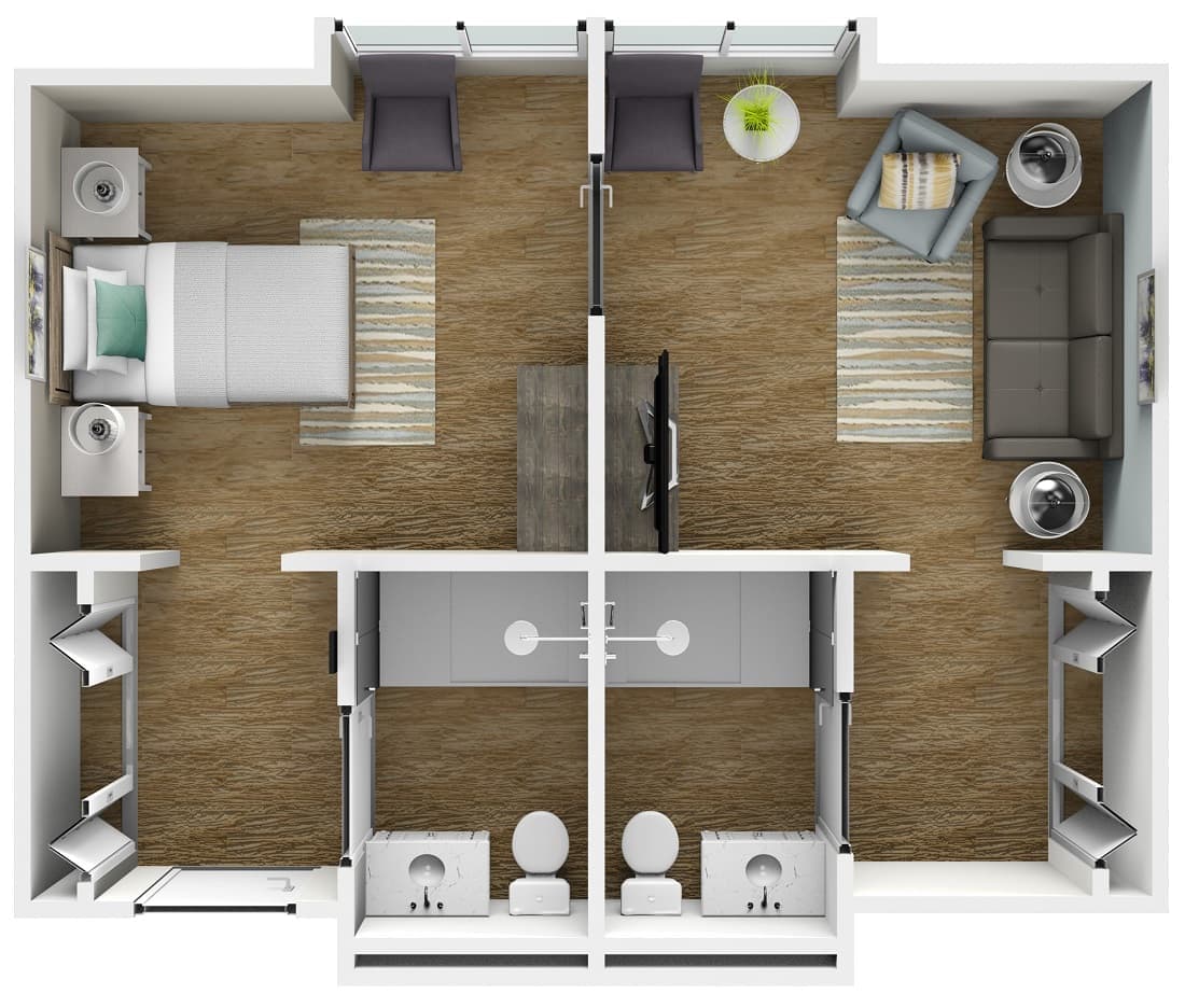 Resident room