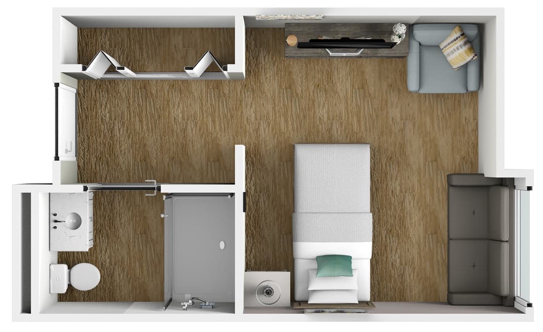 Resident room