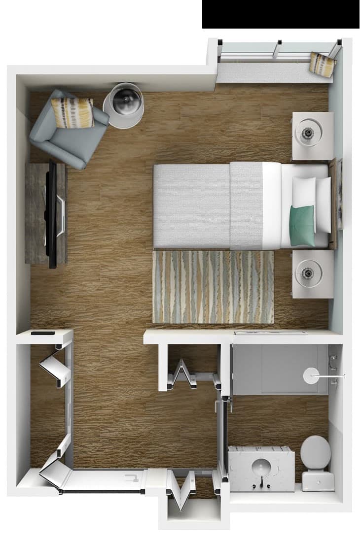 Resident room
