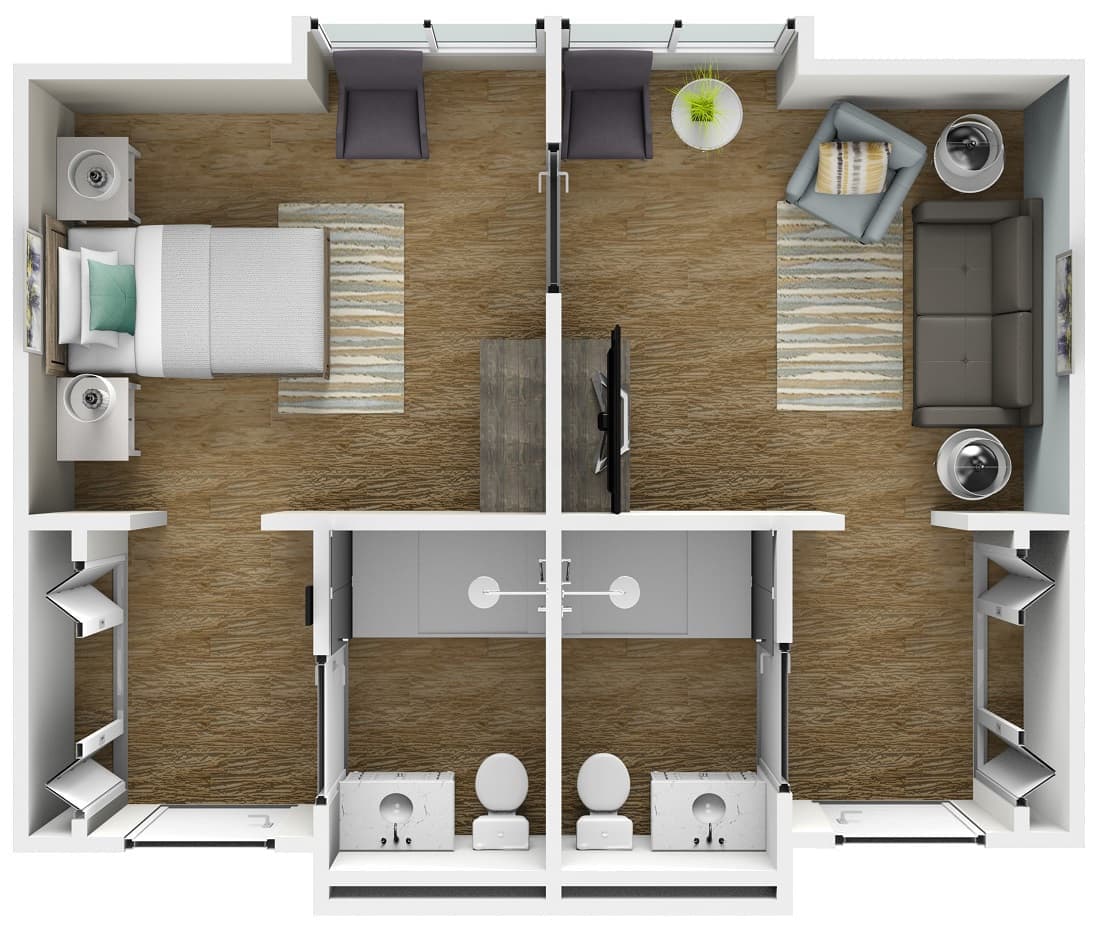 Resident room