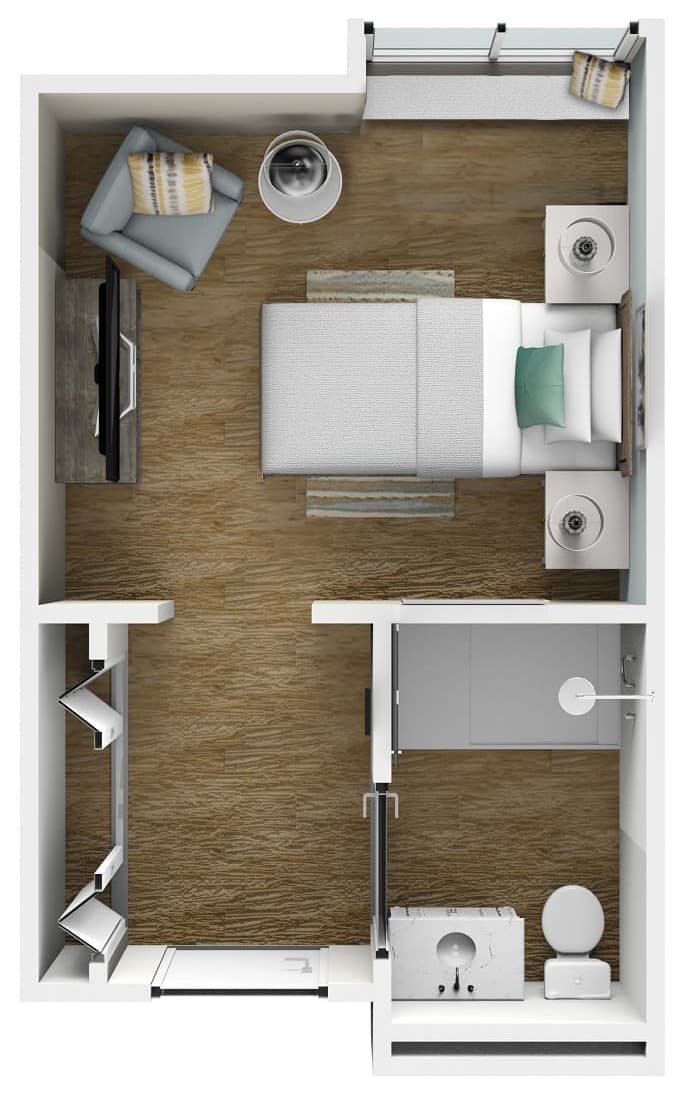 Resident room