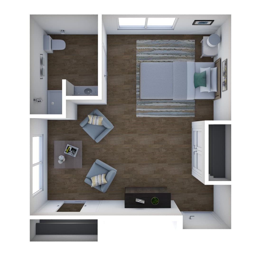 Resident room