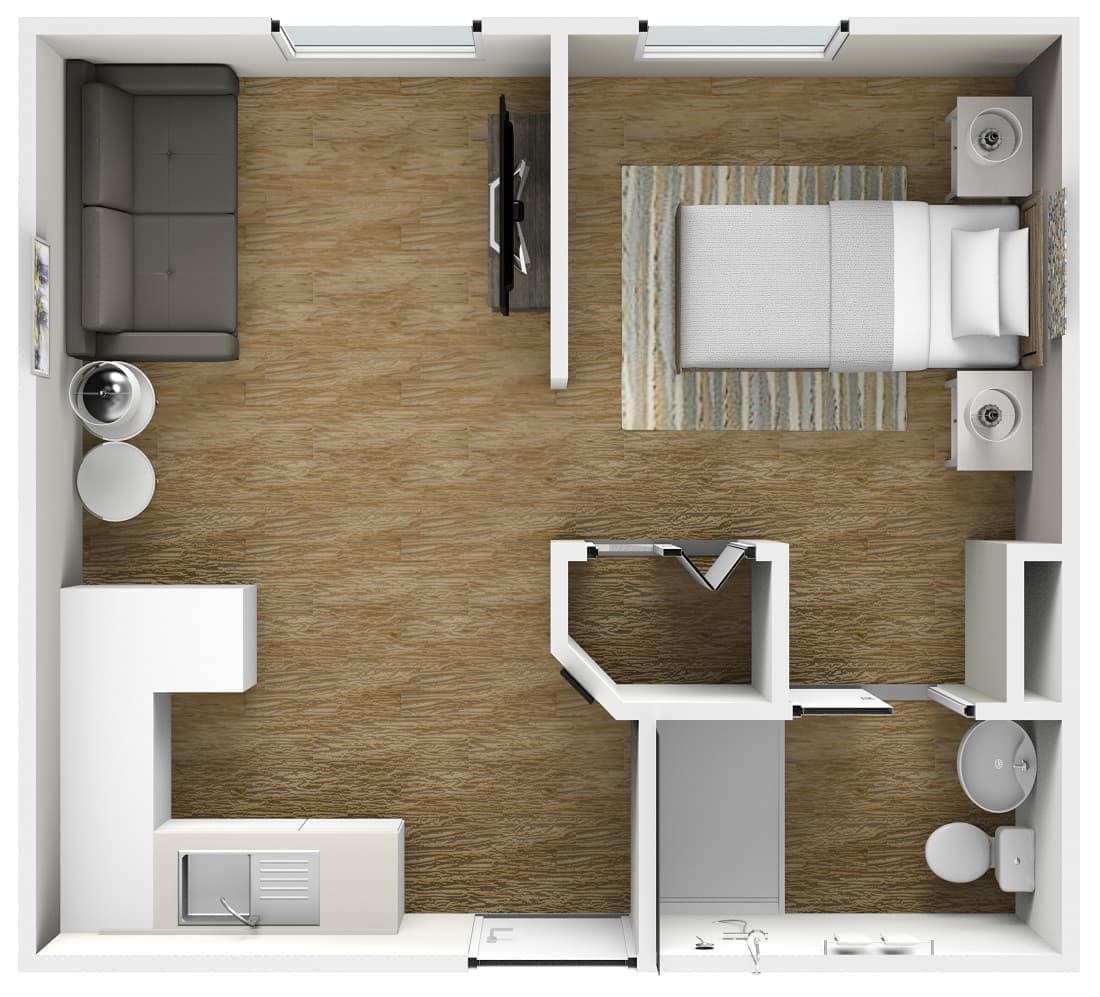 Resident room