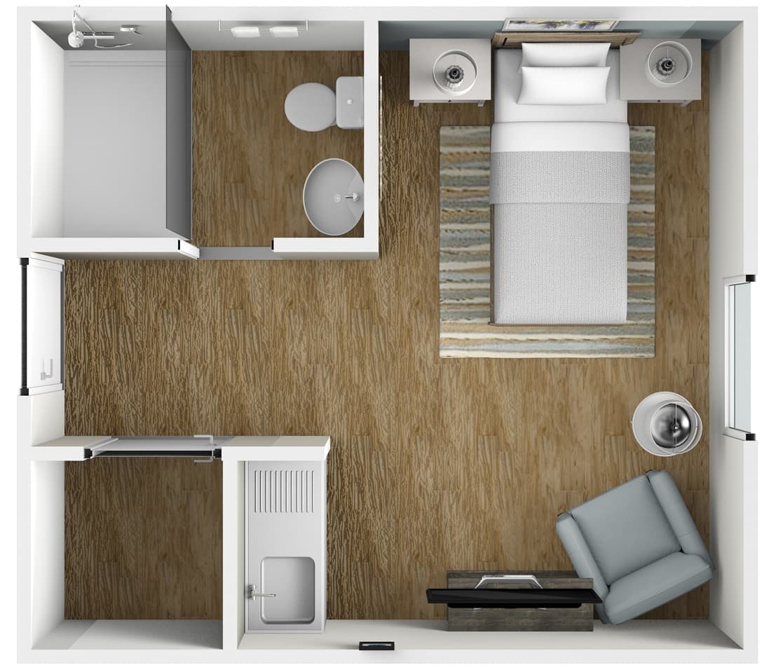 Resident room