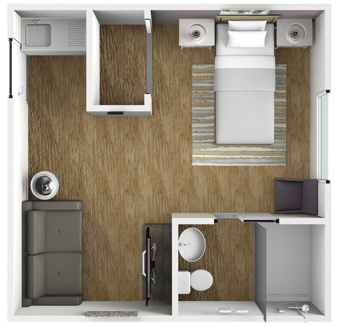 Resident room