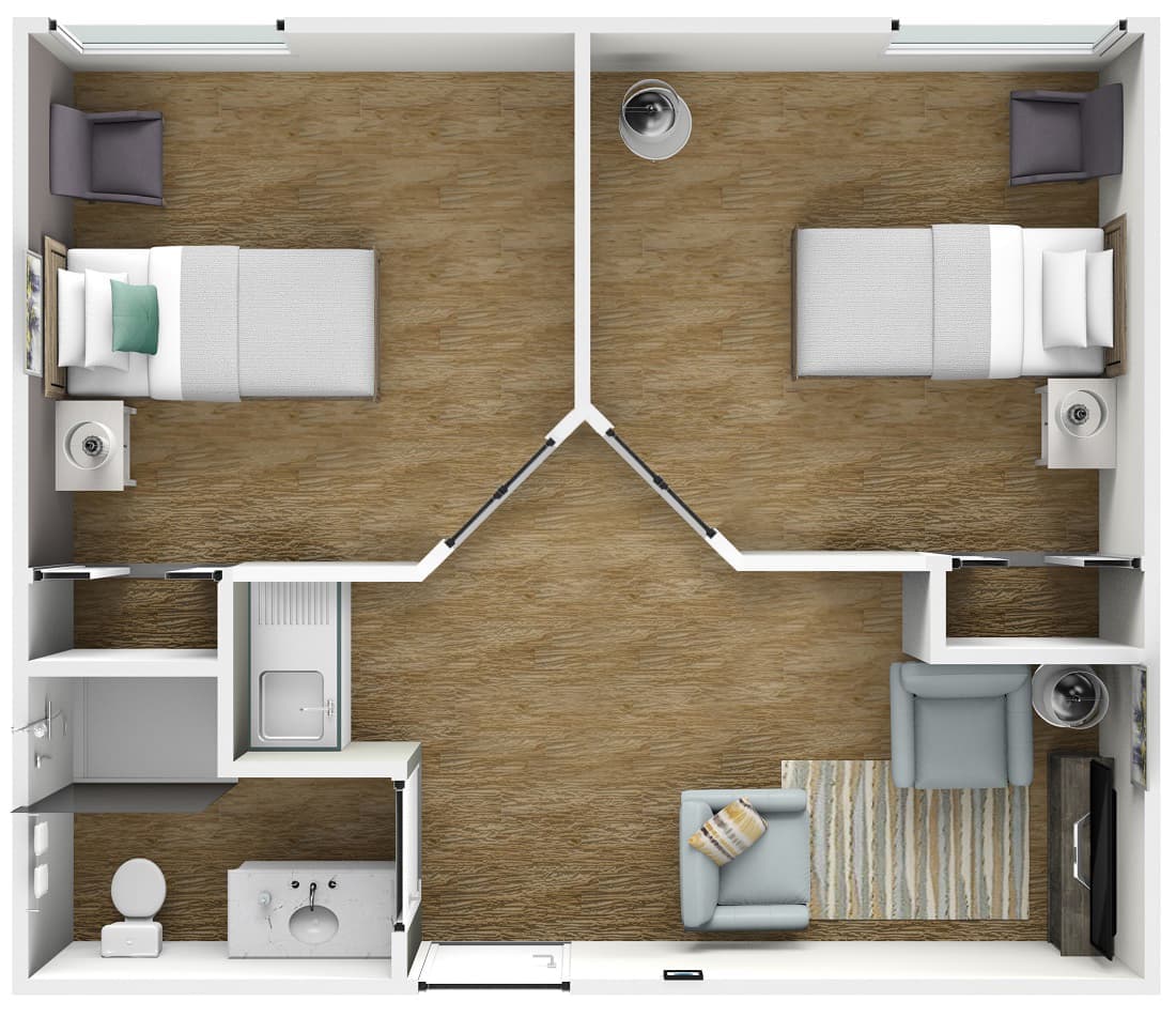 Resident room