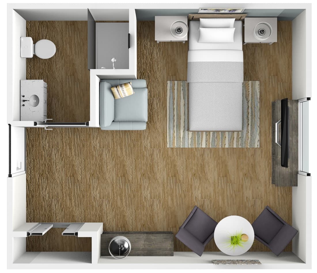 Resident room