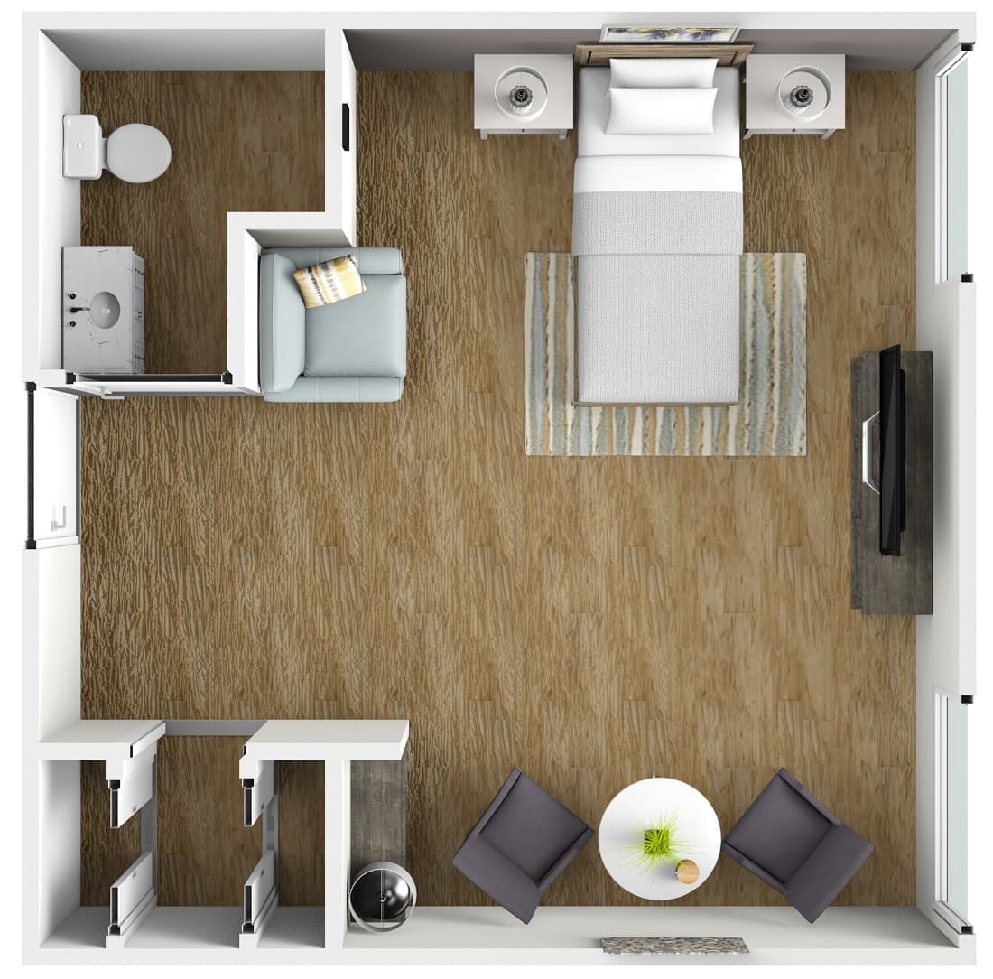 Resident room
