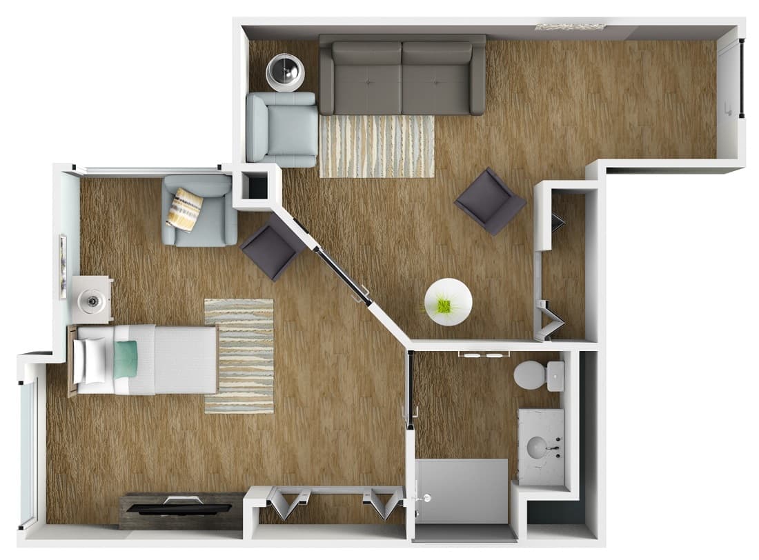 Resident room