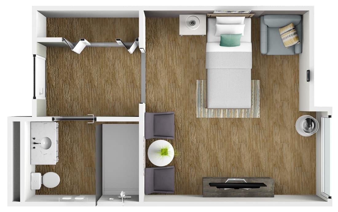 Resident room