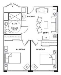 Resident room