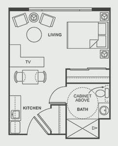 Resident room