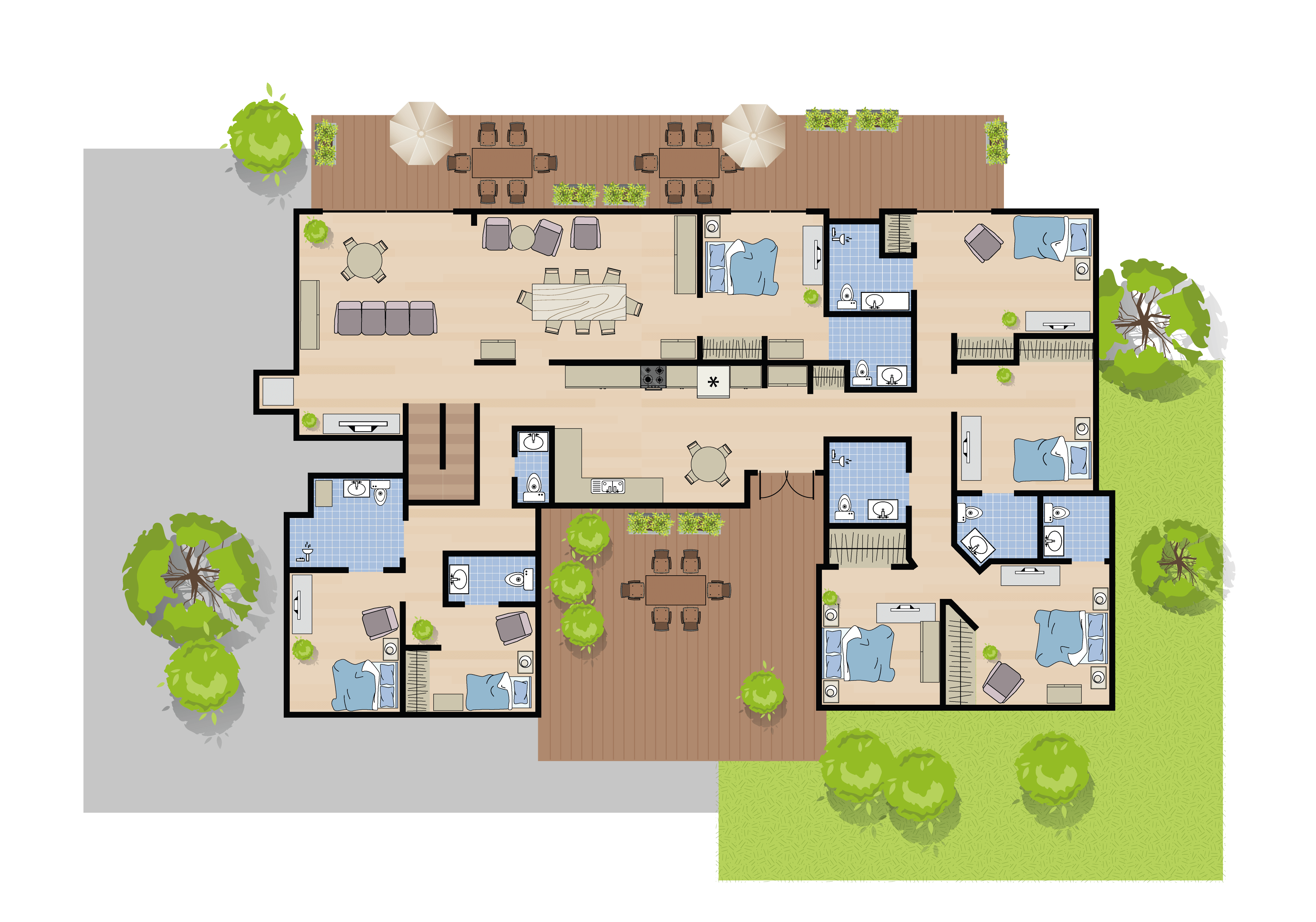 Resident room