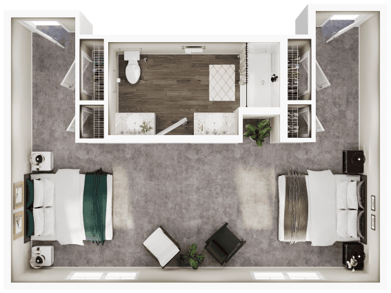 Resident room