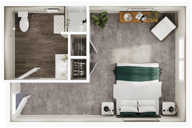 Resident room