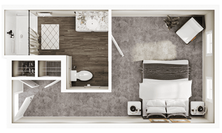 Resident room