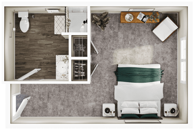 Resident room