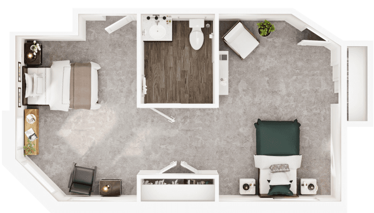 Resident room