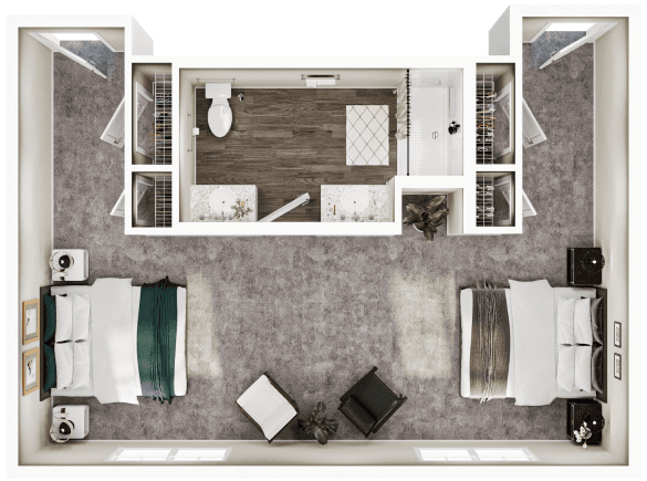 Resident room