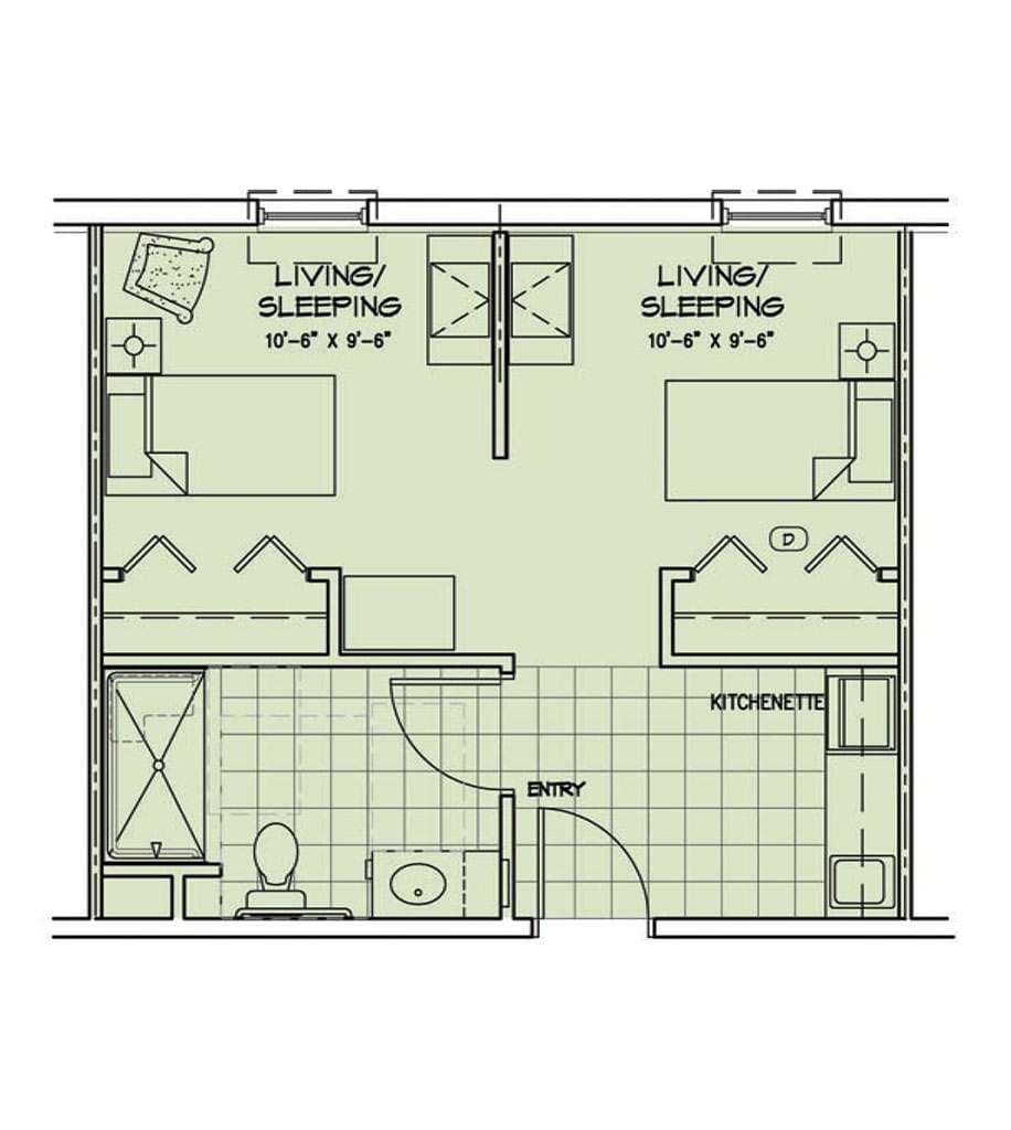 Resident room