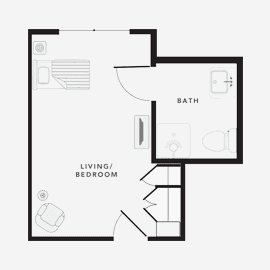 Resident room
