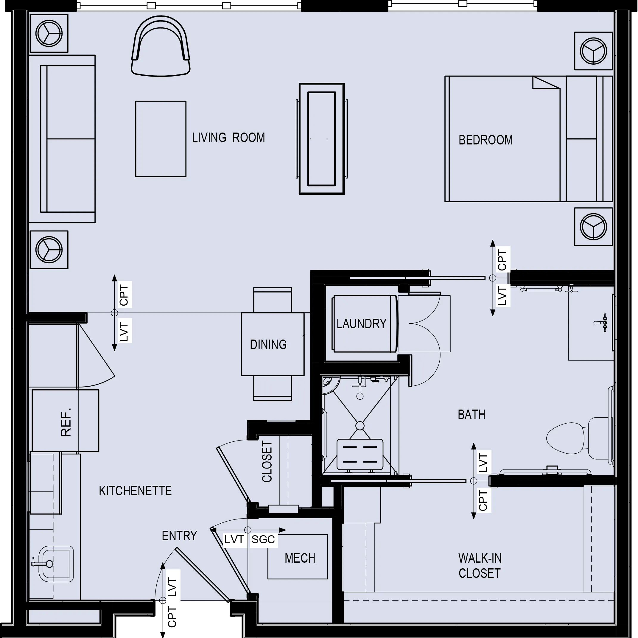 Resident room