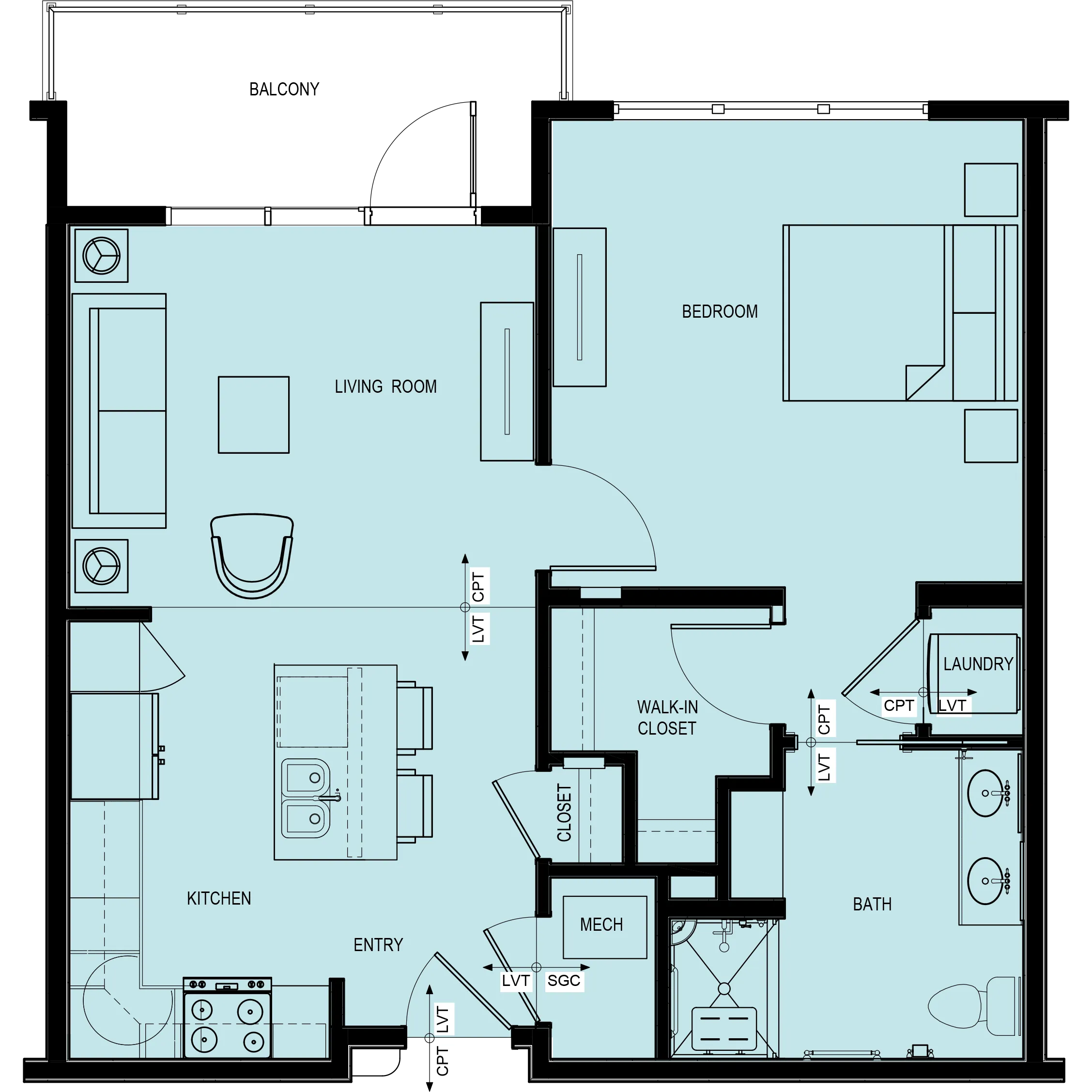 Resident room