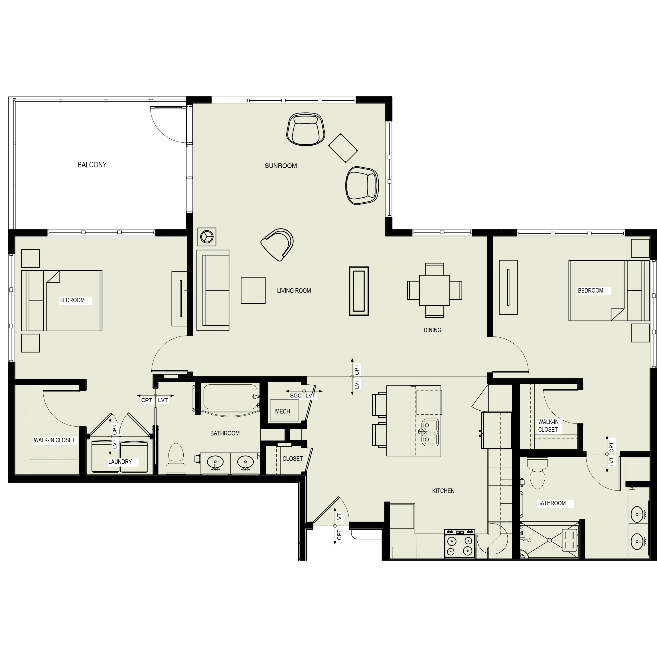 Resident room