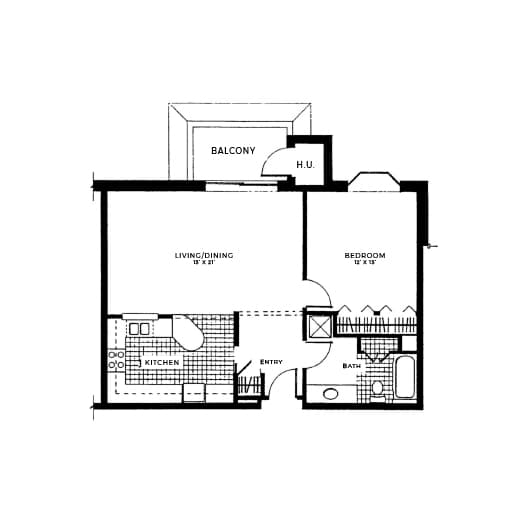 Resident room