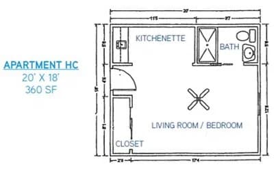 Resident room