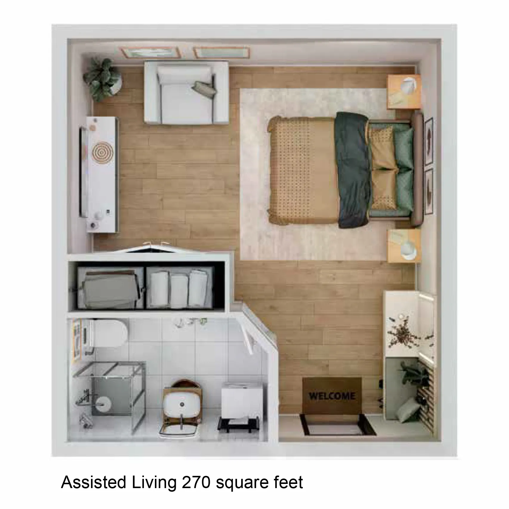 Resident room