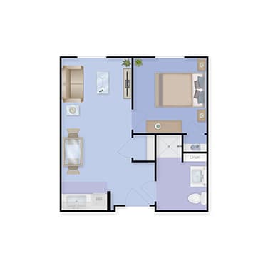 Resident room