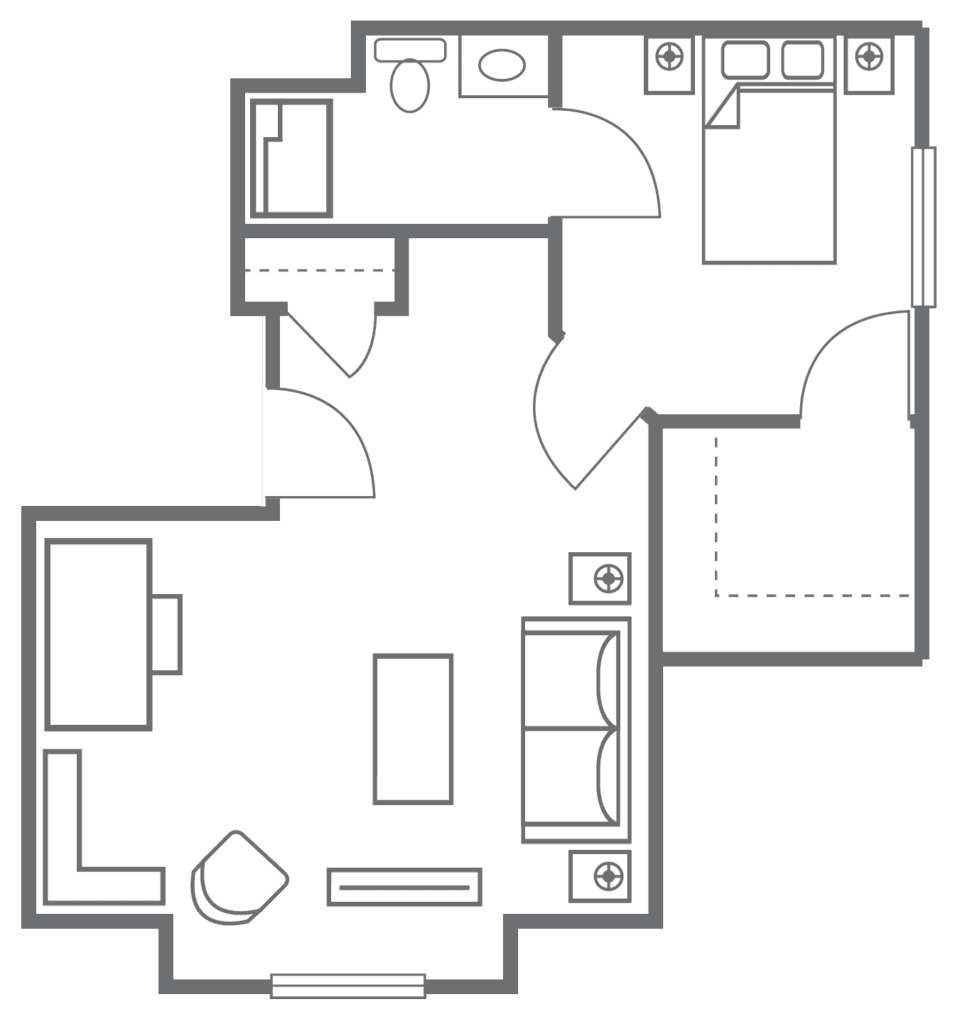 Resident room
